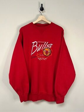Vintage 90s Chicago Bulls Basketball Crewneck